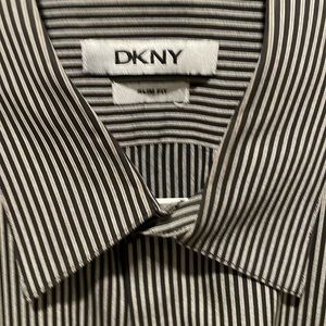 DKNY Shirt slim Fit Large Mens